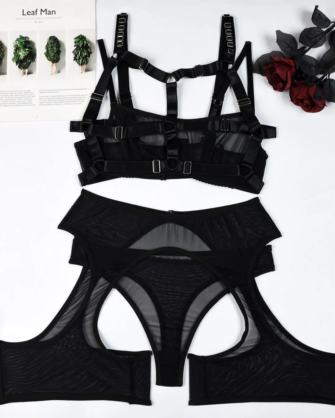 Mesh Sensual Lingerie Set