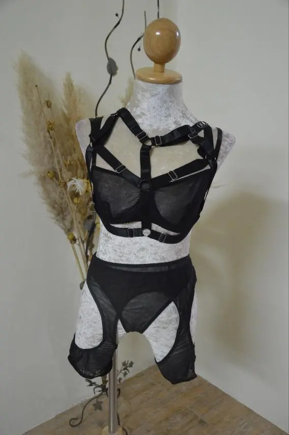 Mesh Sensual Lingerie Set