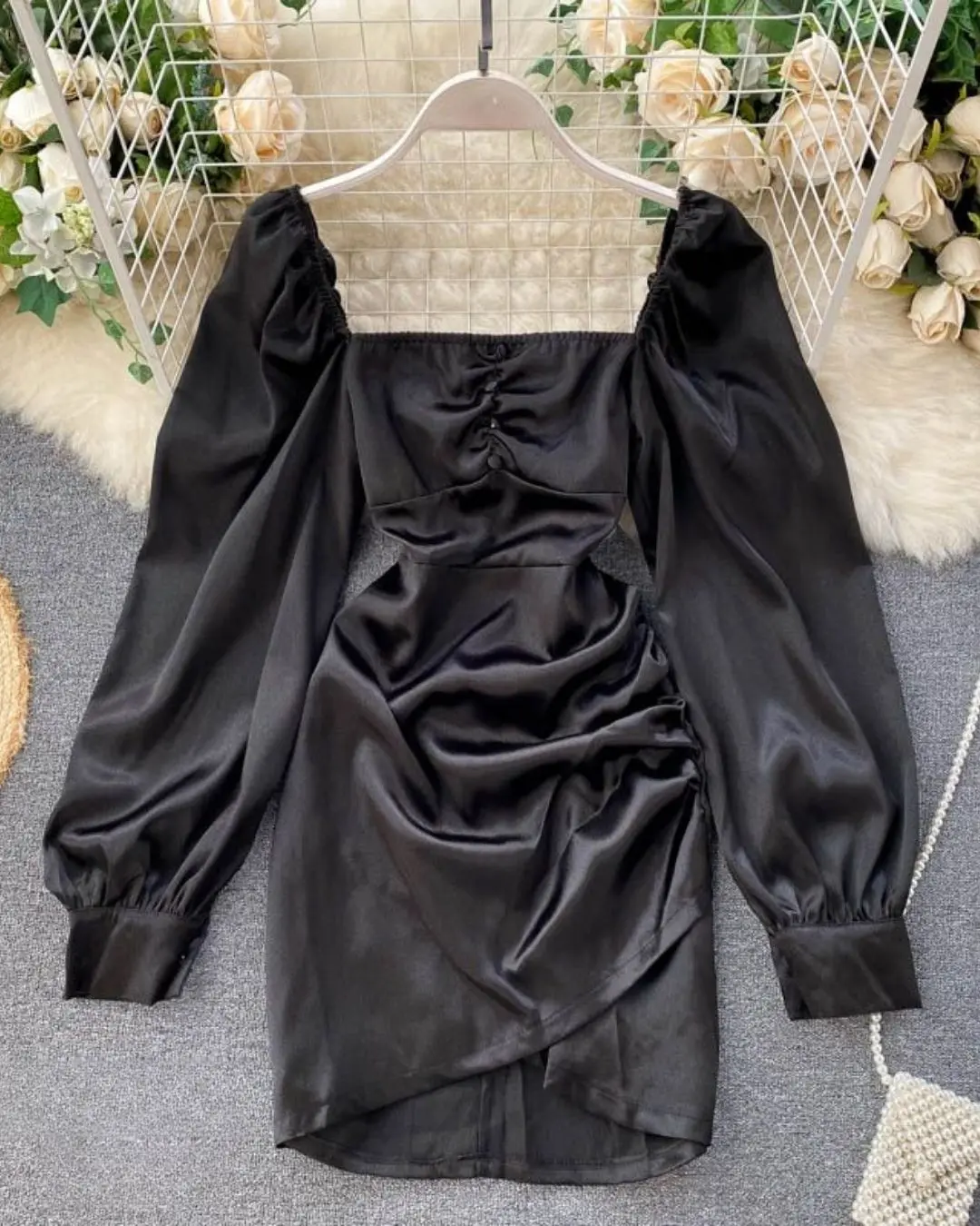 Satin Party Dress