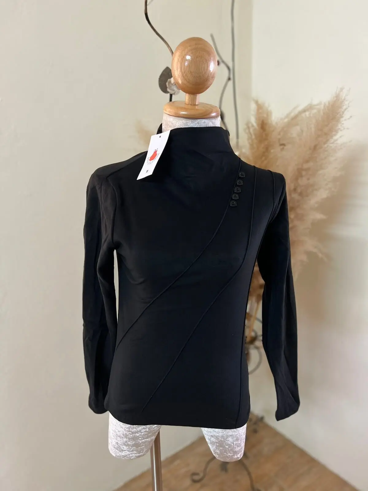 Velvet Thick High-neck Double-sided Cardigan
