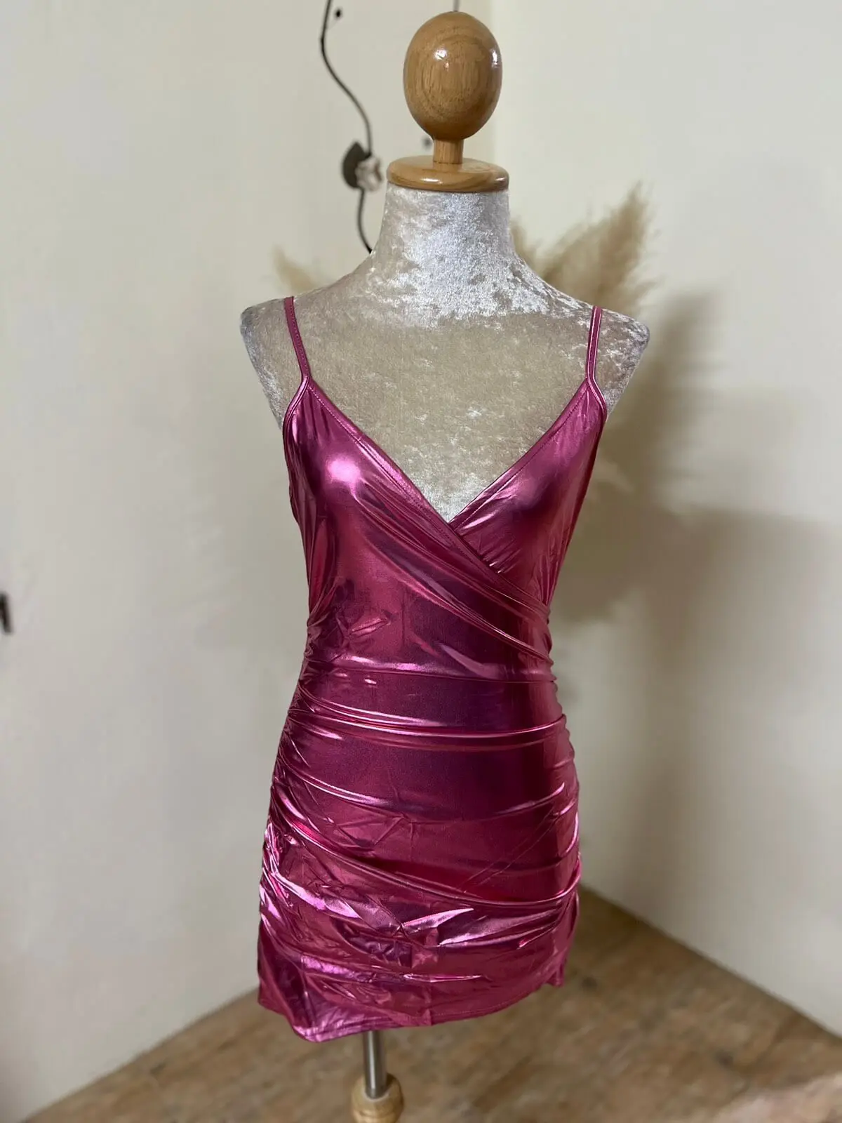 Pink Neon Short Dress