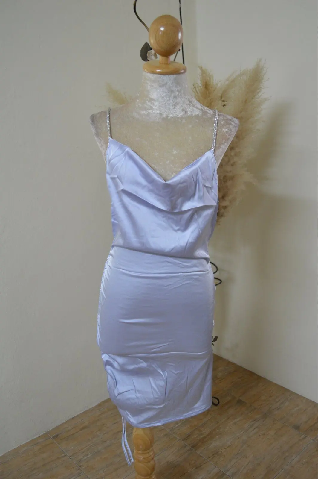 Silk Short Dress