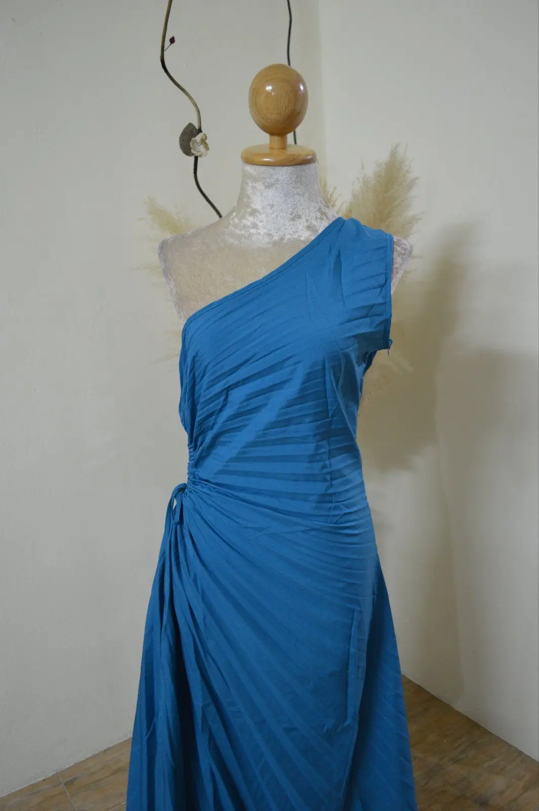 Pleated Party Dress