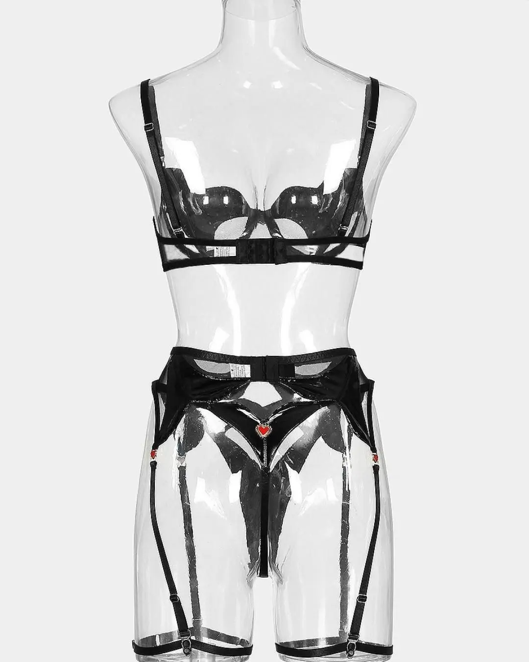 Black Sheer Lingerie Set