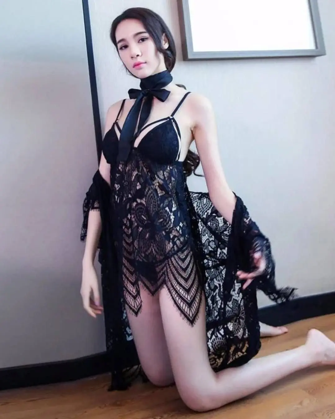 Lingerie Set with Cover