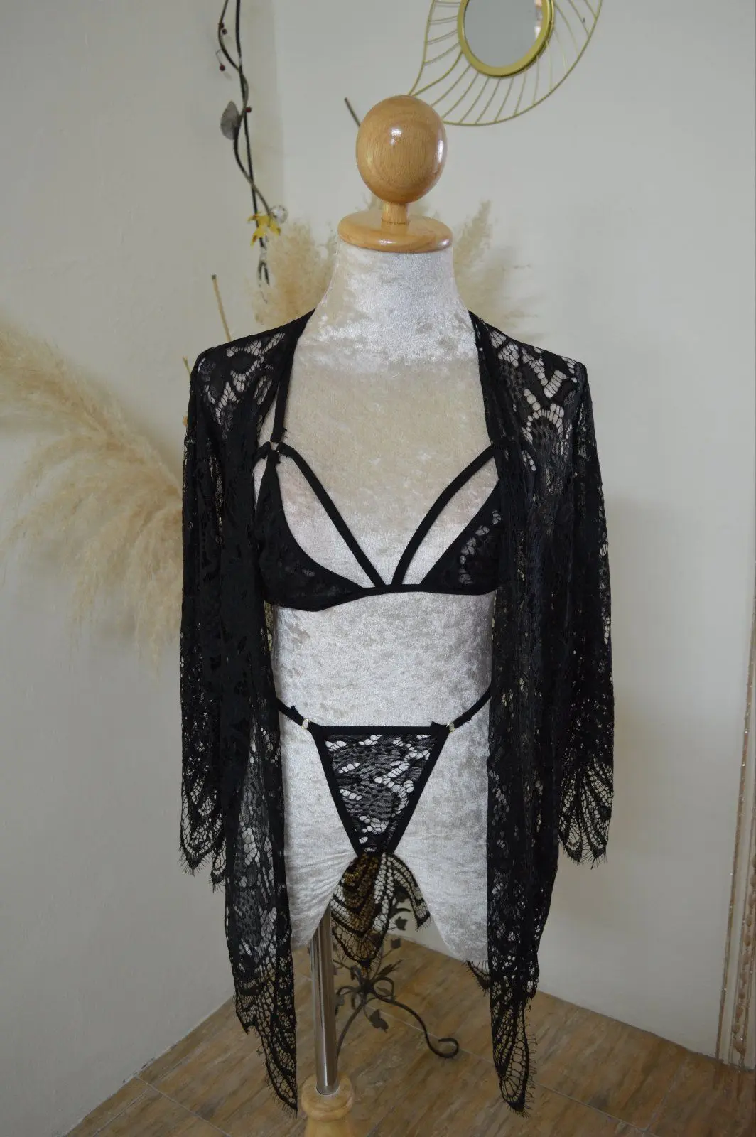 Lingerie Set with Cover