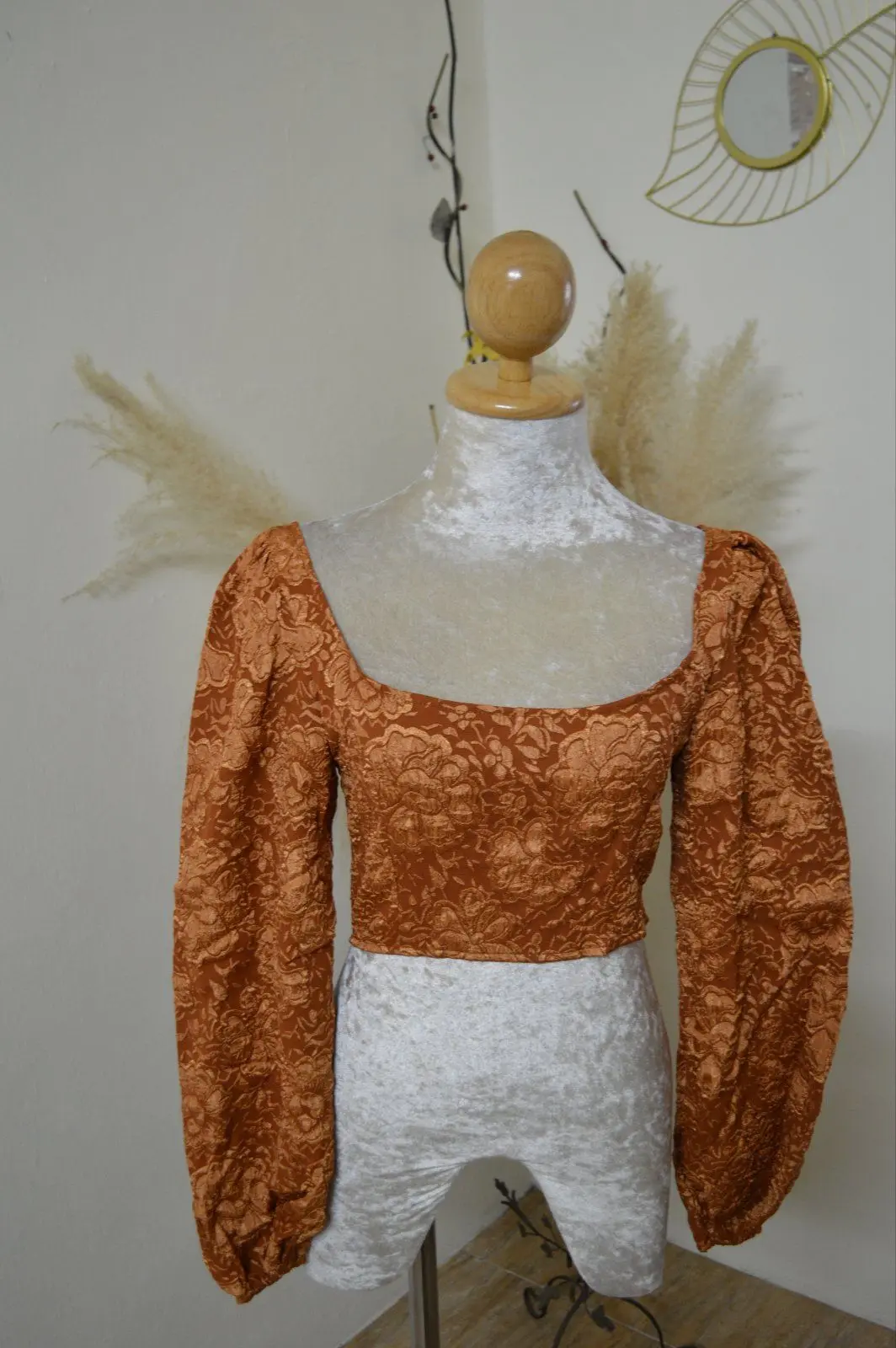 Long sleeve Court Style Top