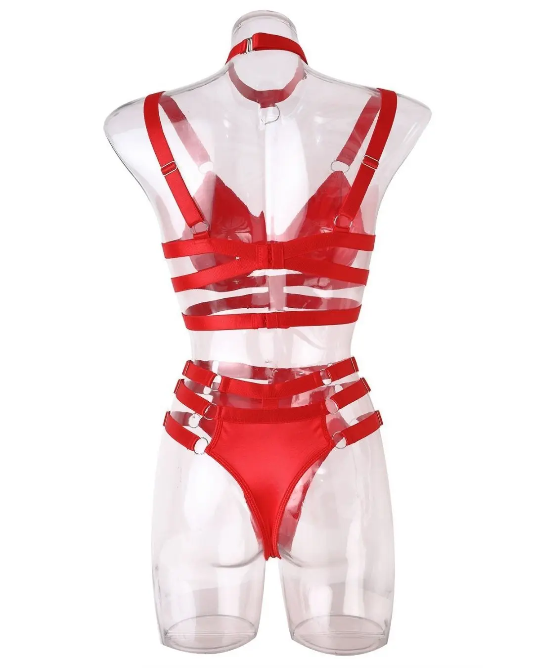 Valentine Lingerie Set with Choker