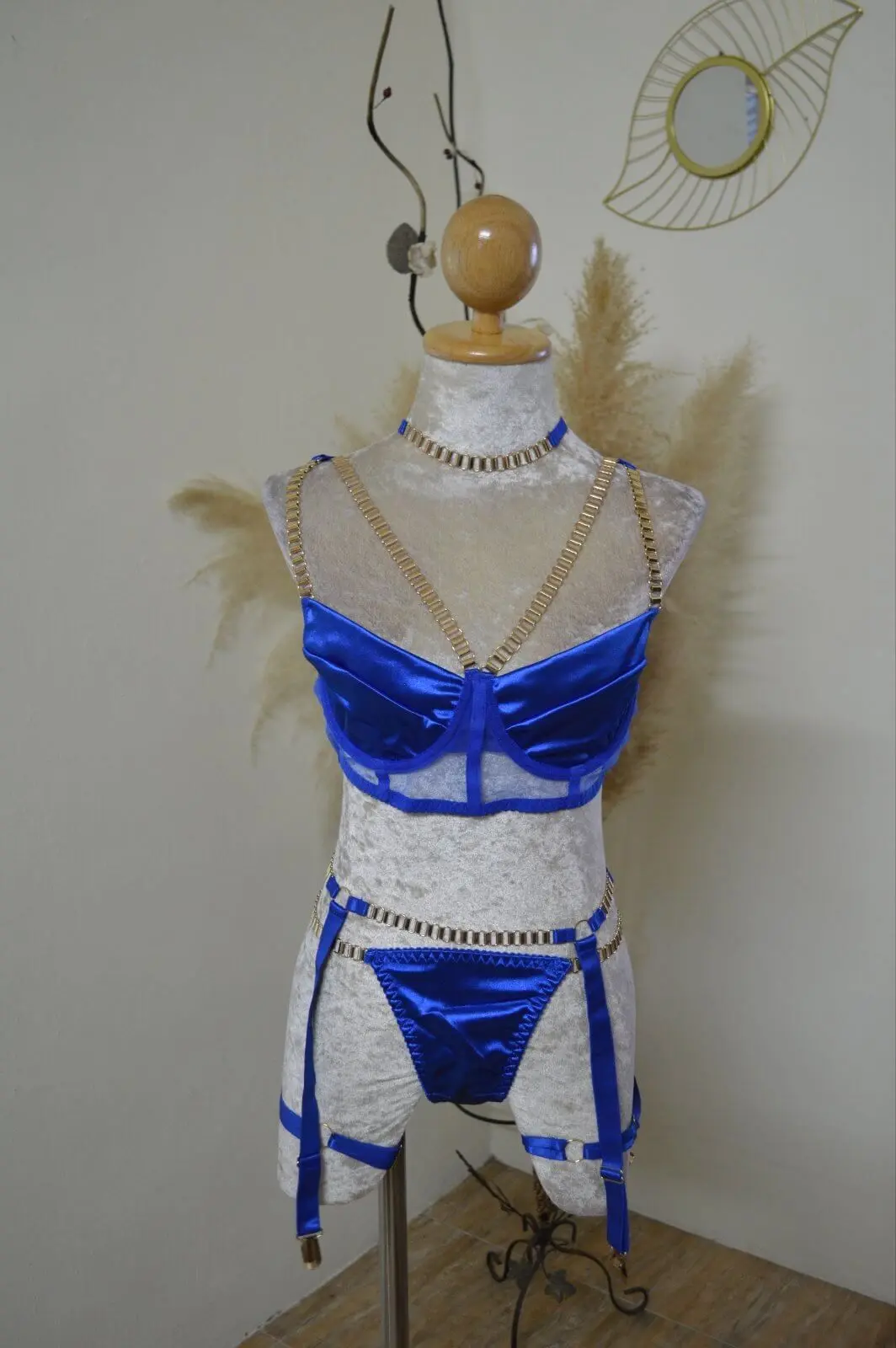 Chain Lingerie Set