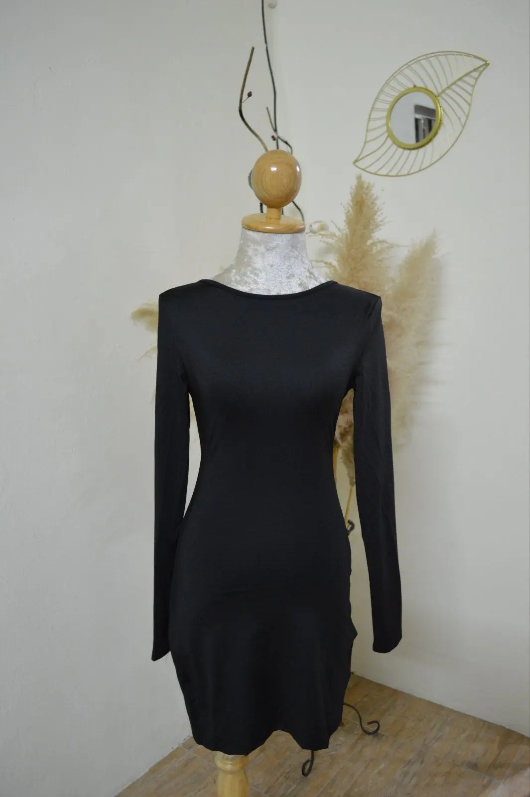 Short Bodycon Open Back Dress