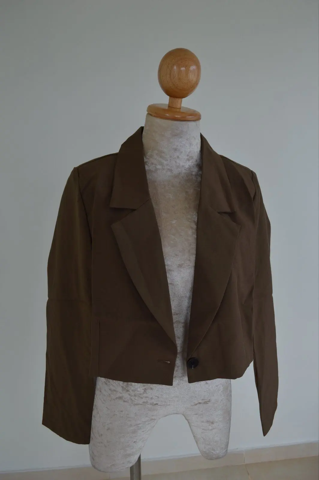 Short One Button Casual Versatile Blazer