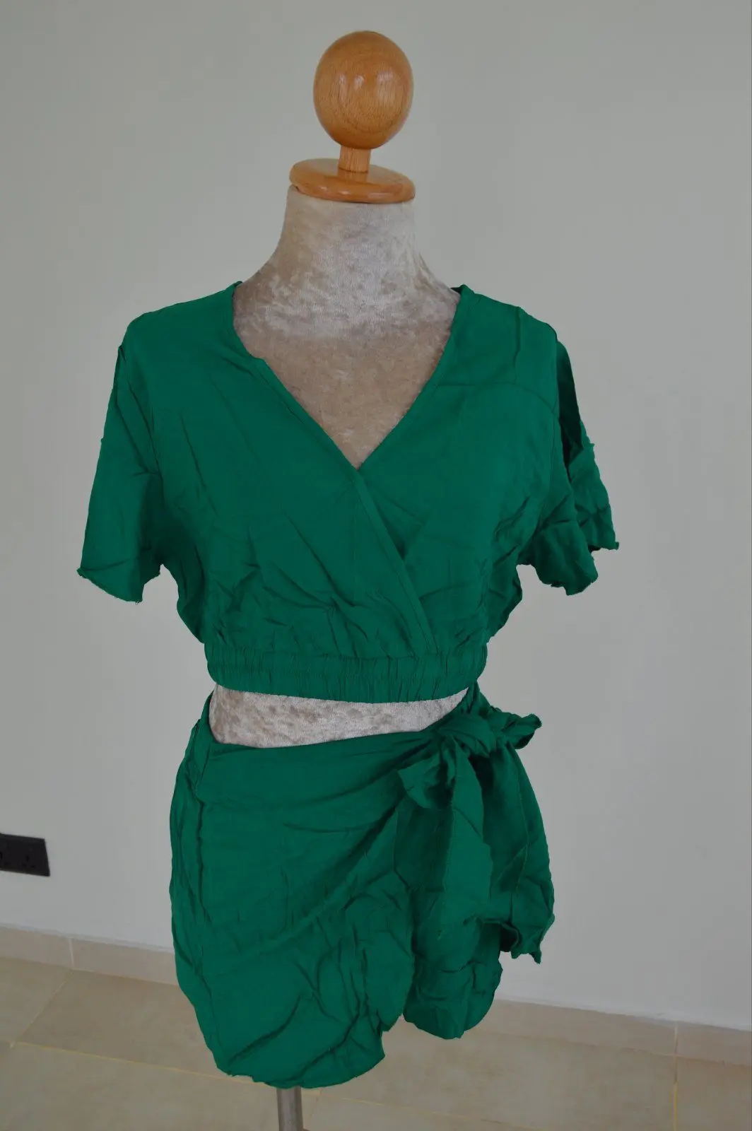 Casual Short Sleeved Shorts Set