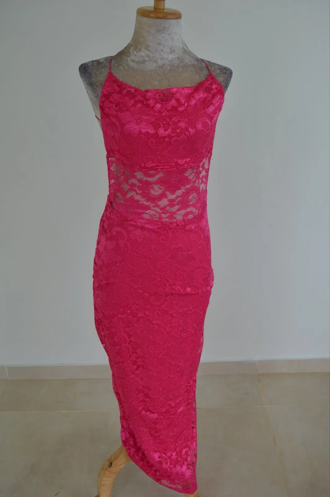Pink Floral Dress