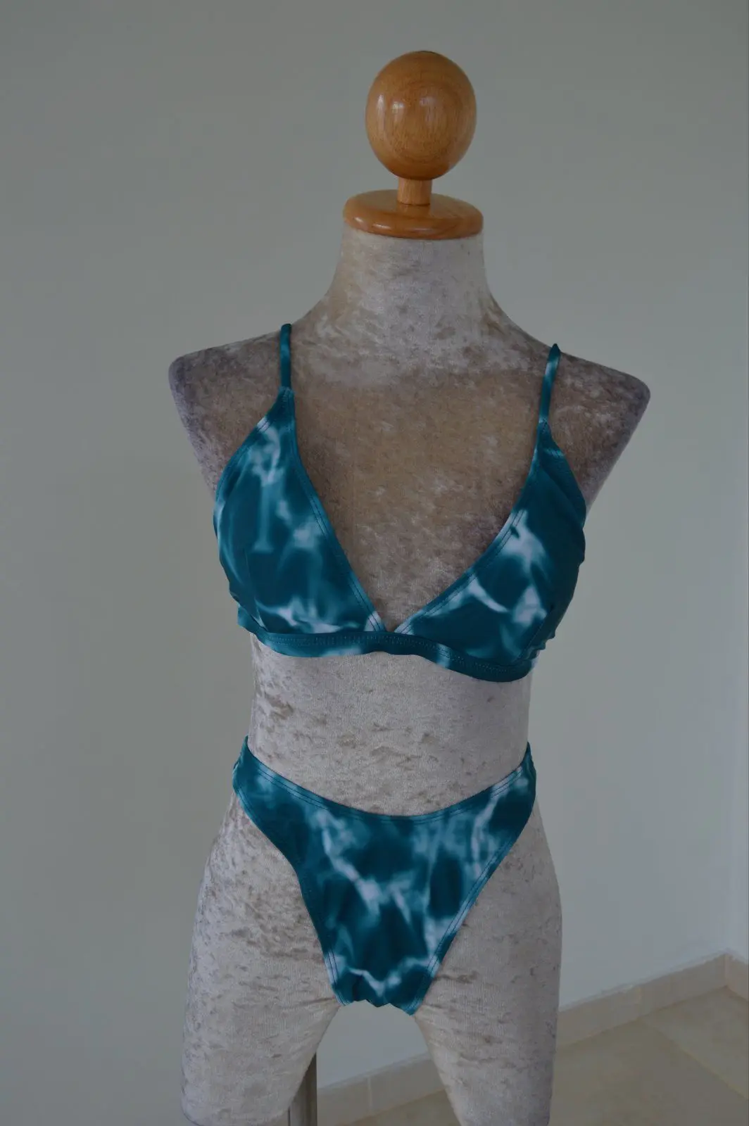 Long Sleeve Mesh Cover Up 3 Piece Swimsuits