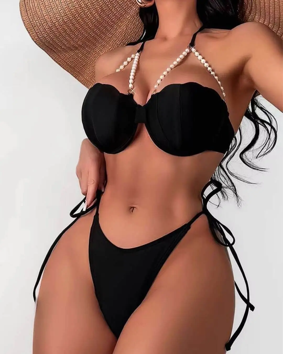Bikini Set with Pearl