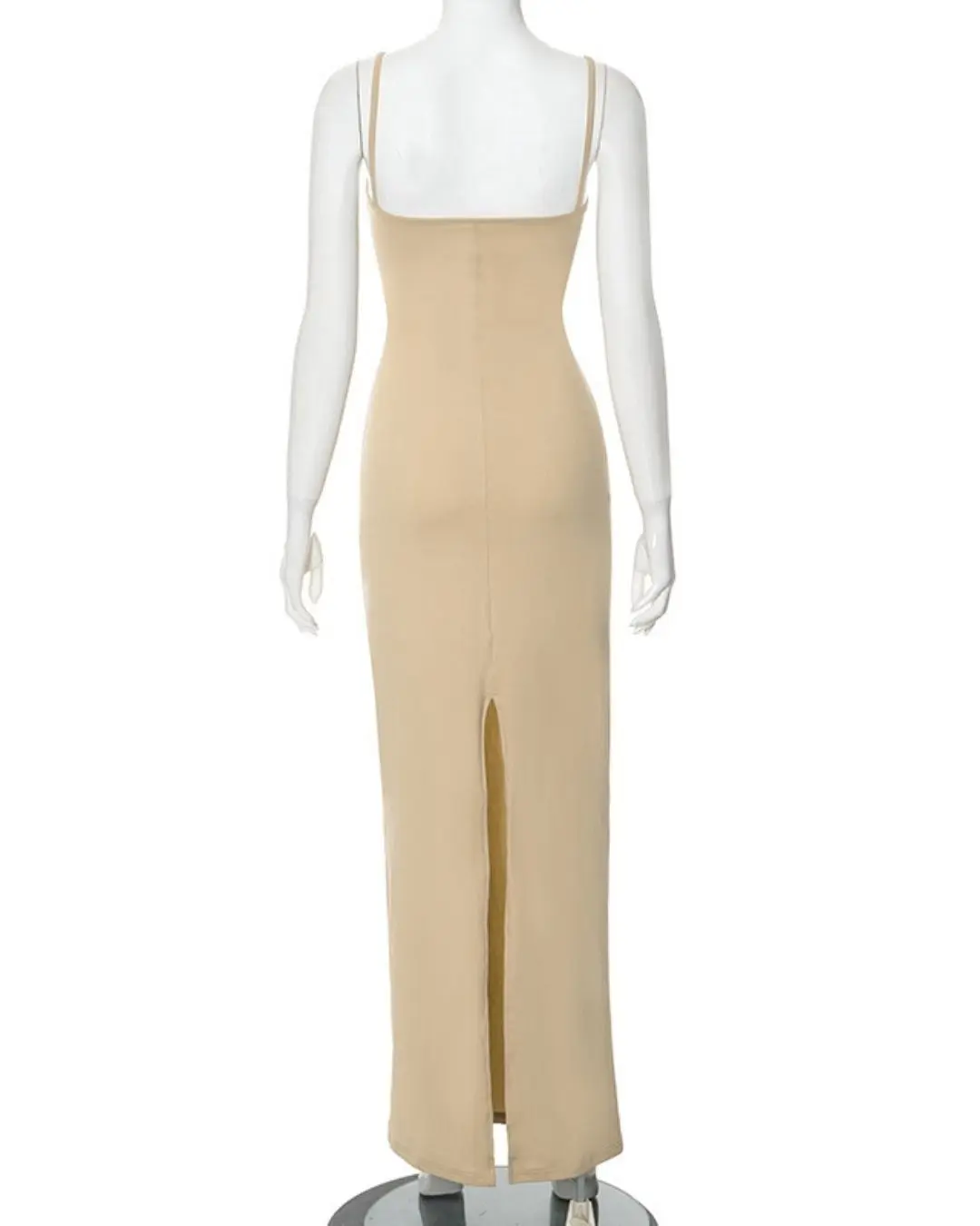Sleeveless Slit Dress