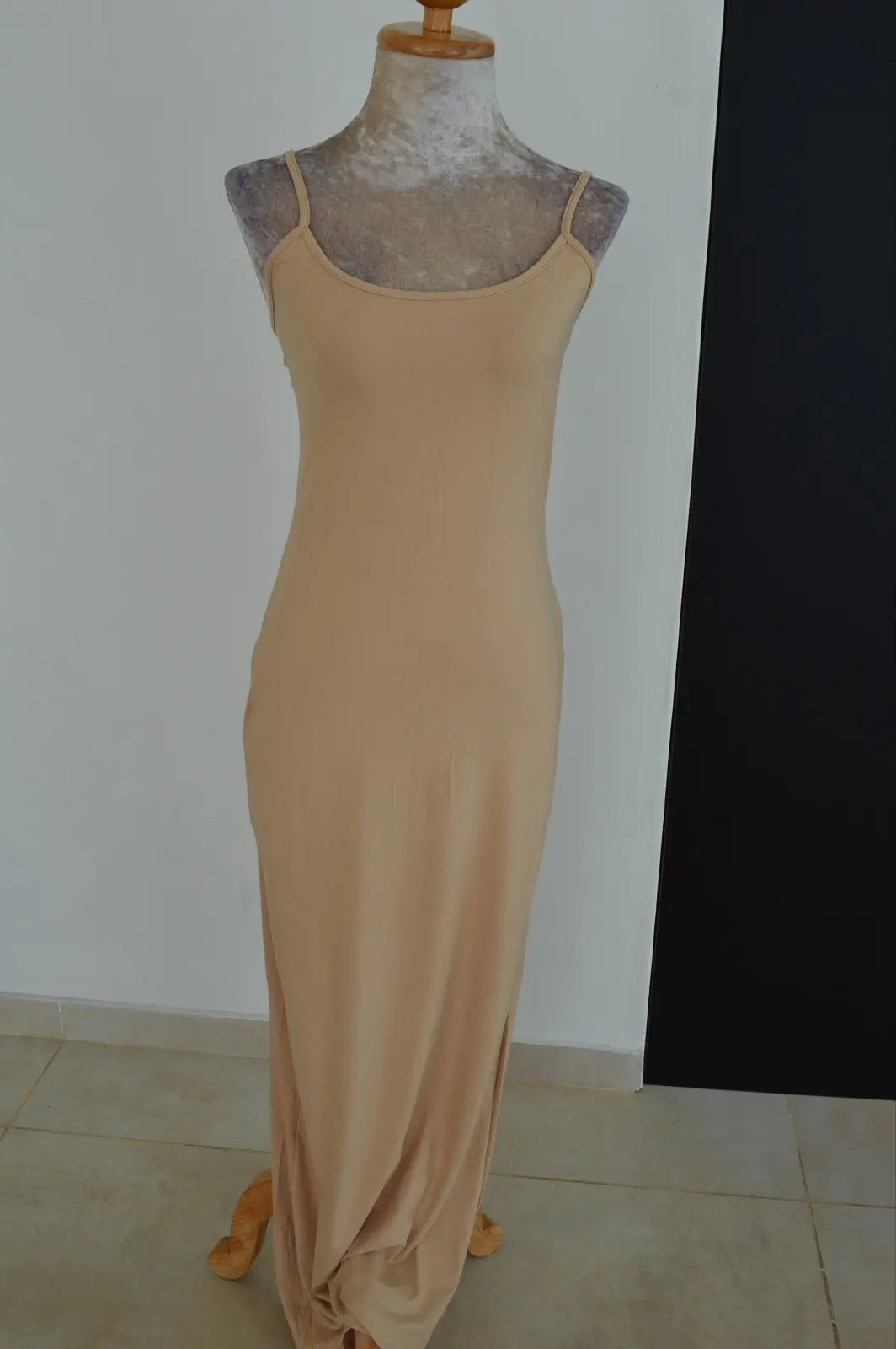 Sleeveless Slit Dress