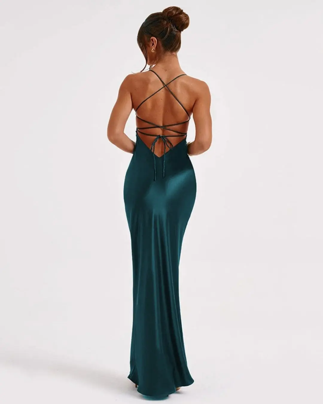 Spaghetti Strap Satin Slip Dress
