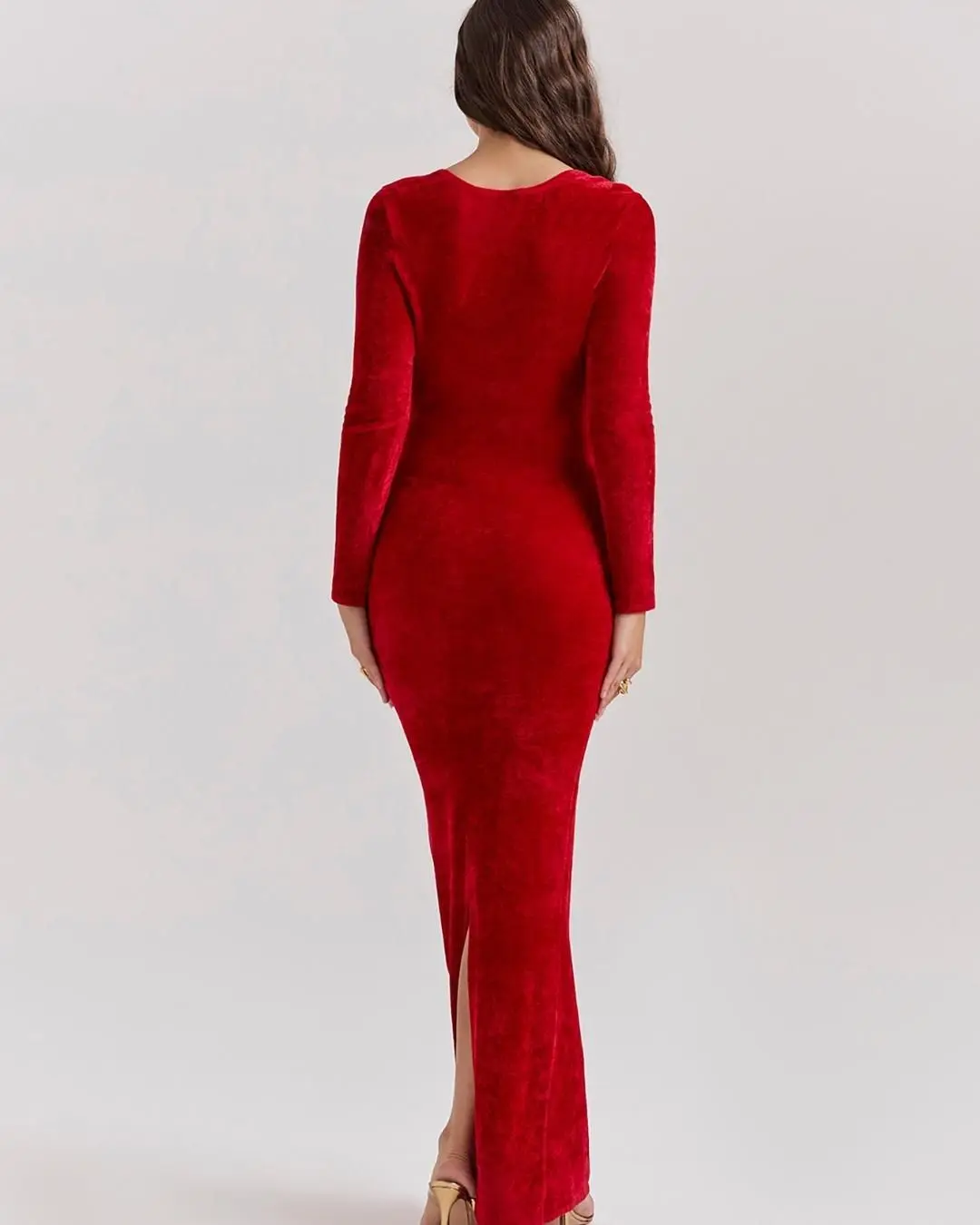 Evening Velvet Dress