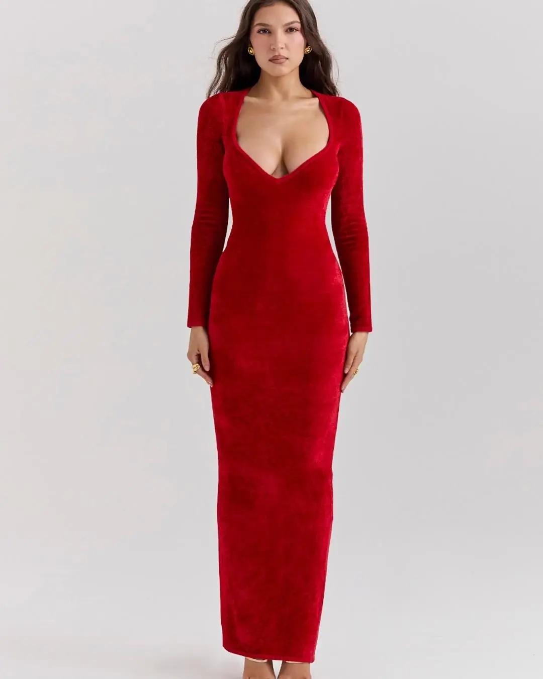 Evening Velvet Dress