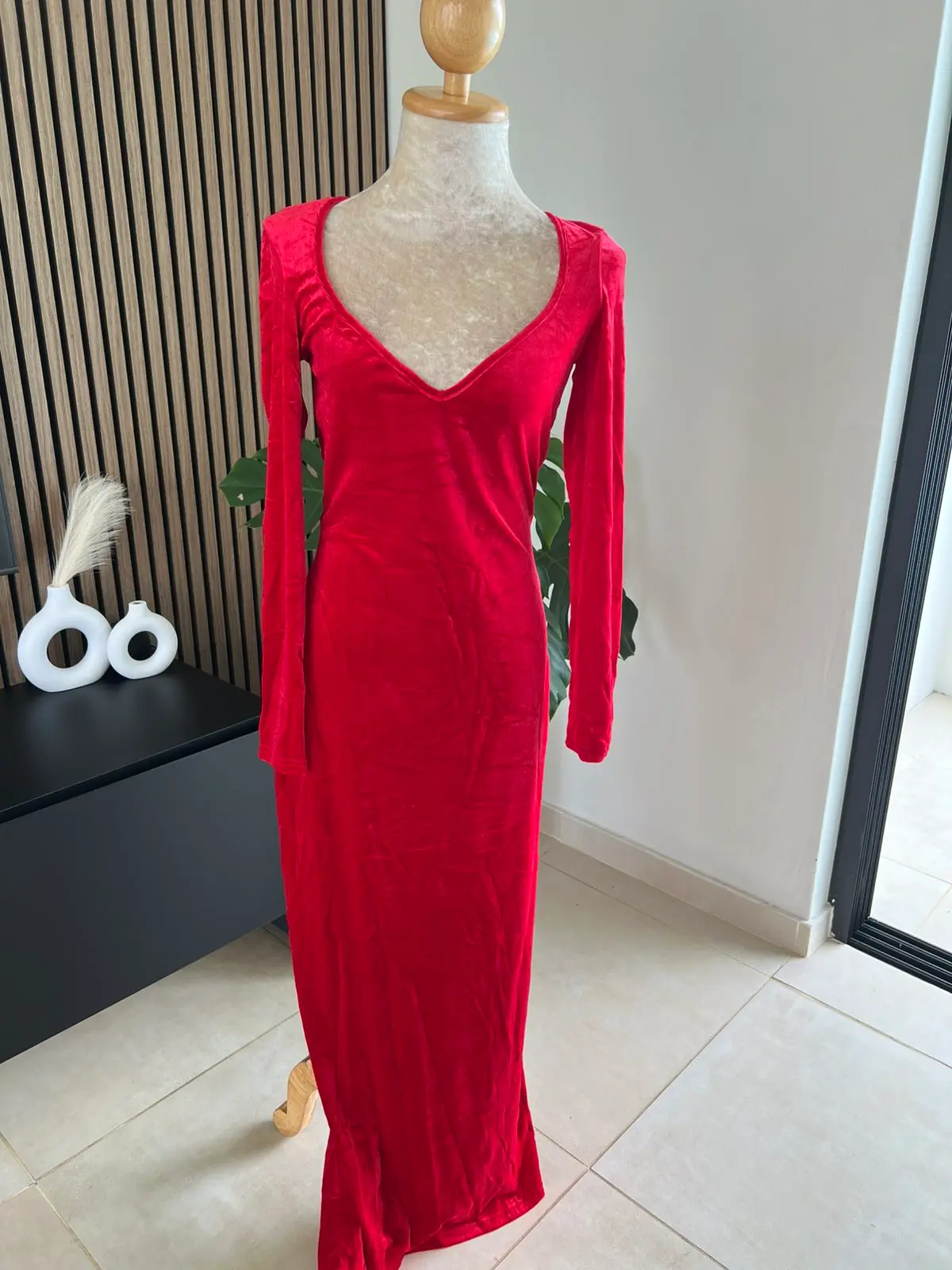 Evening Velvet Dress