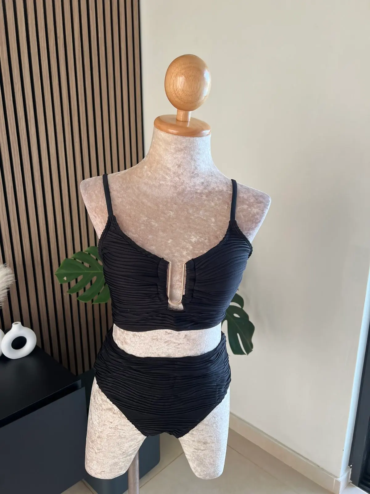 Chic High-Waist Bikini Set
