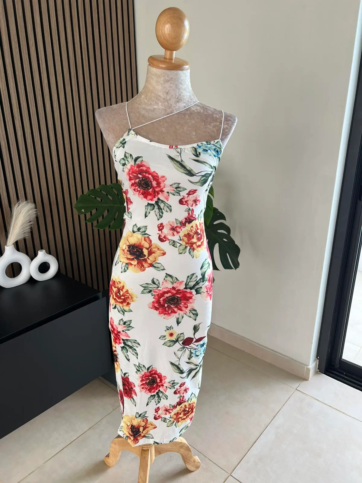 Blossom Charm Floral Midi Dress