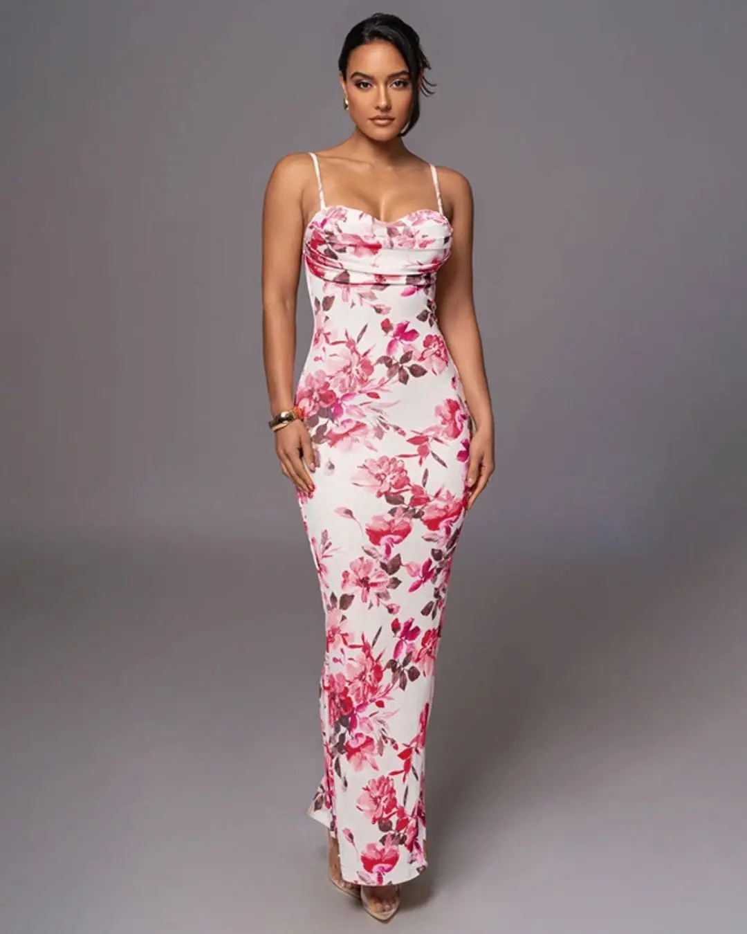 Blush Bloom Maxi Dress