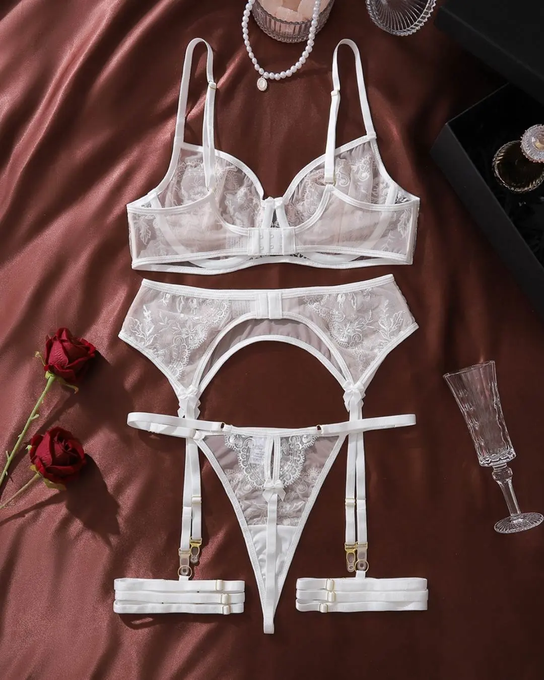 White Lingerie Set