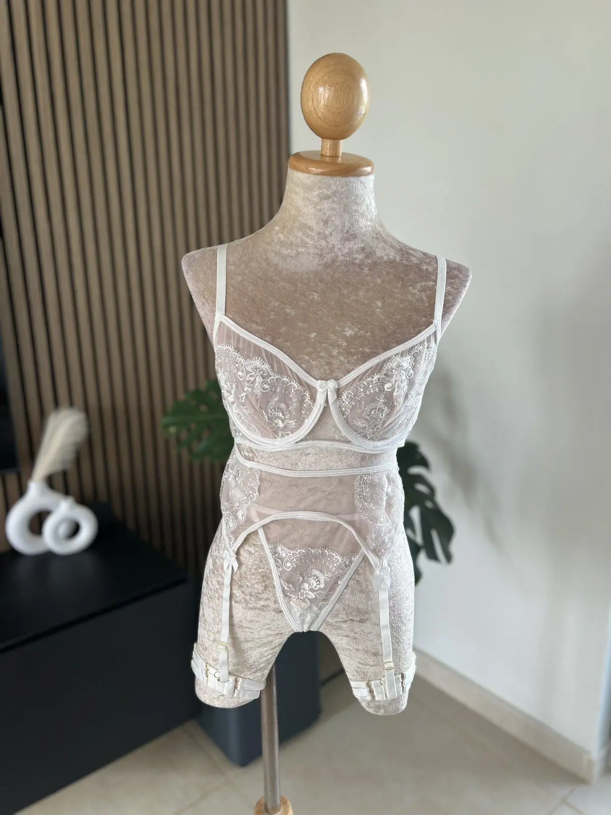 White Lingerie Set