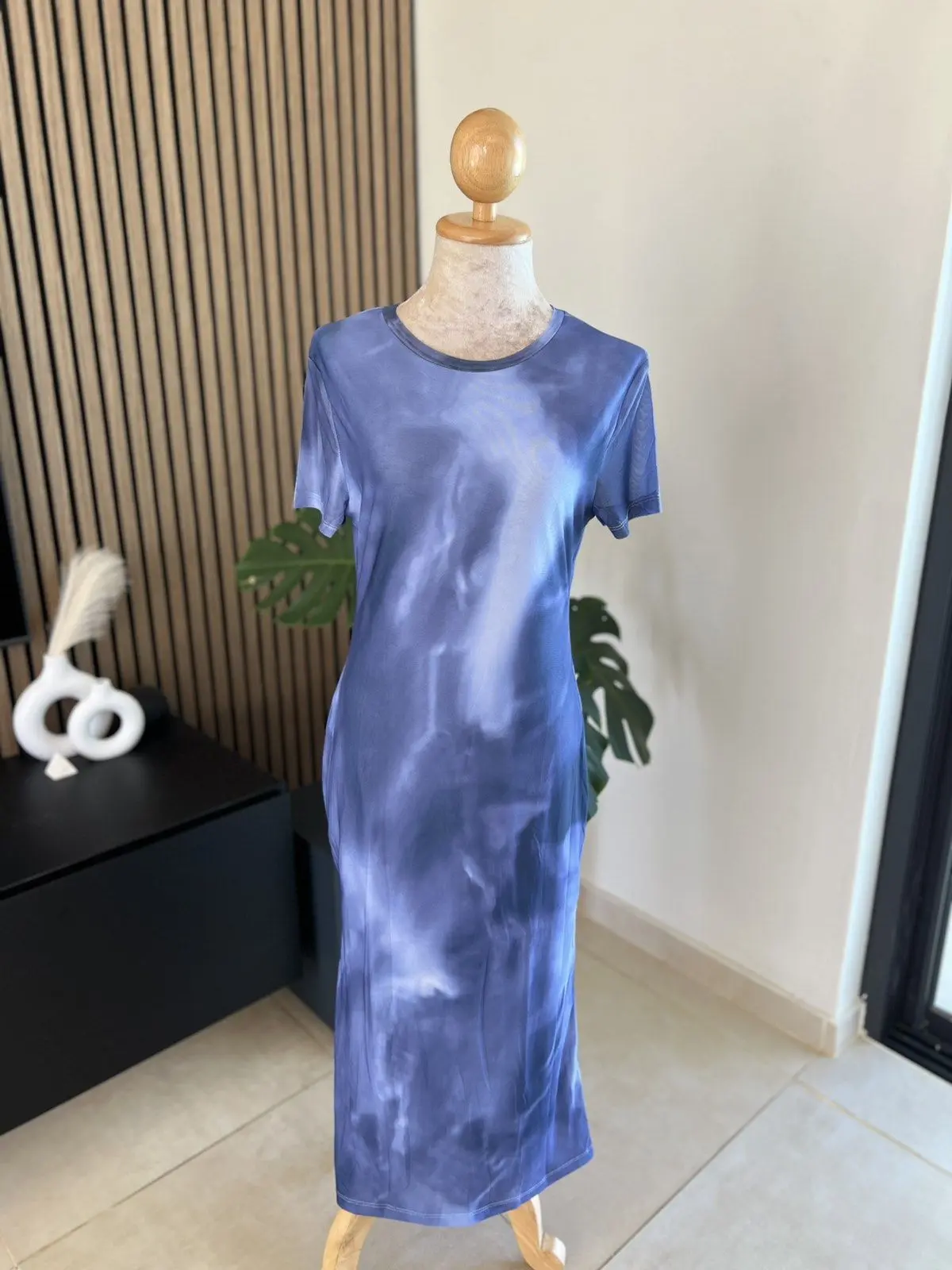 Indigo Cloud Dress