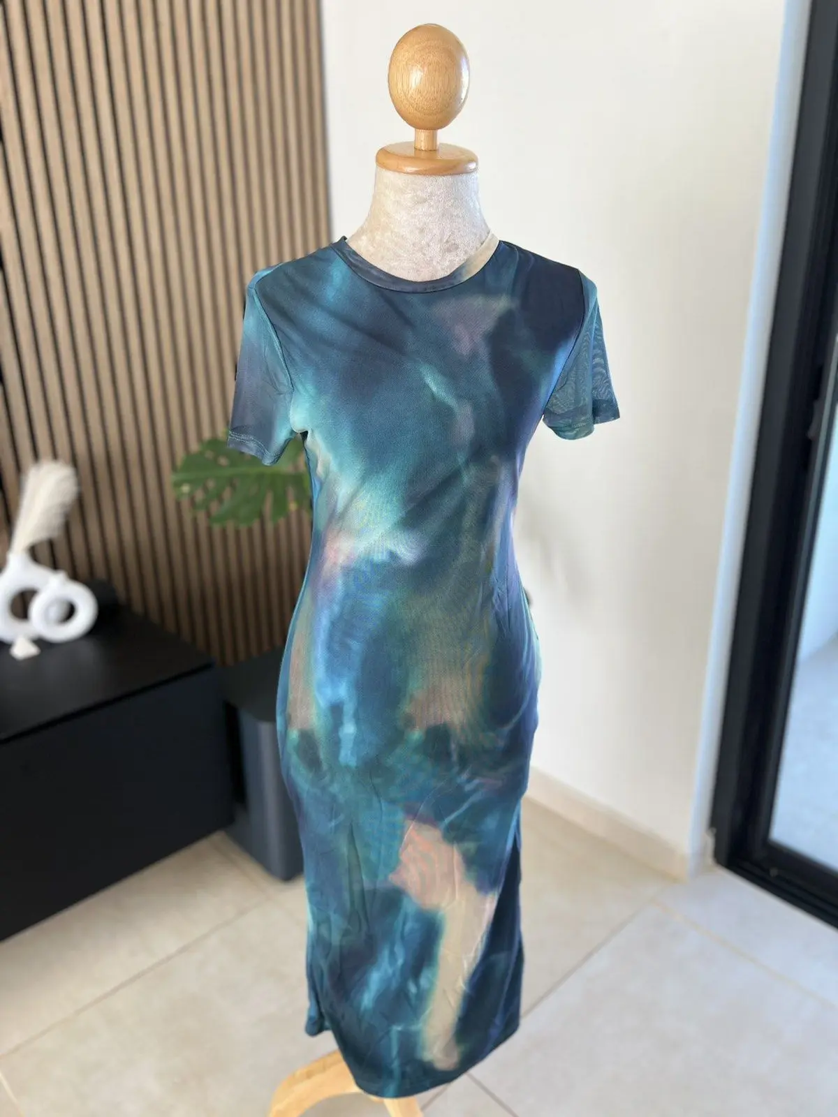 Indigo Cloud Dress