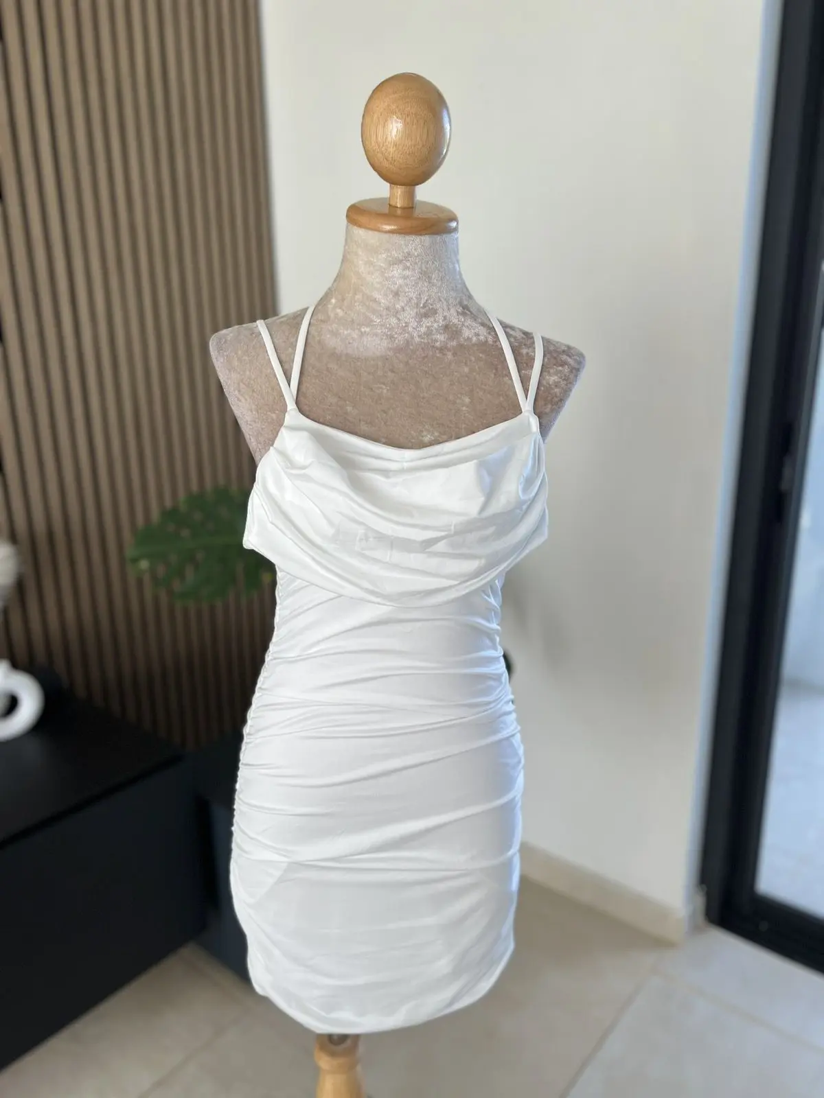 Crystal Ruche Dress
