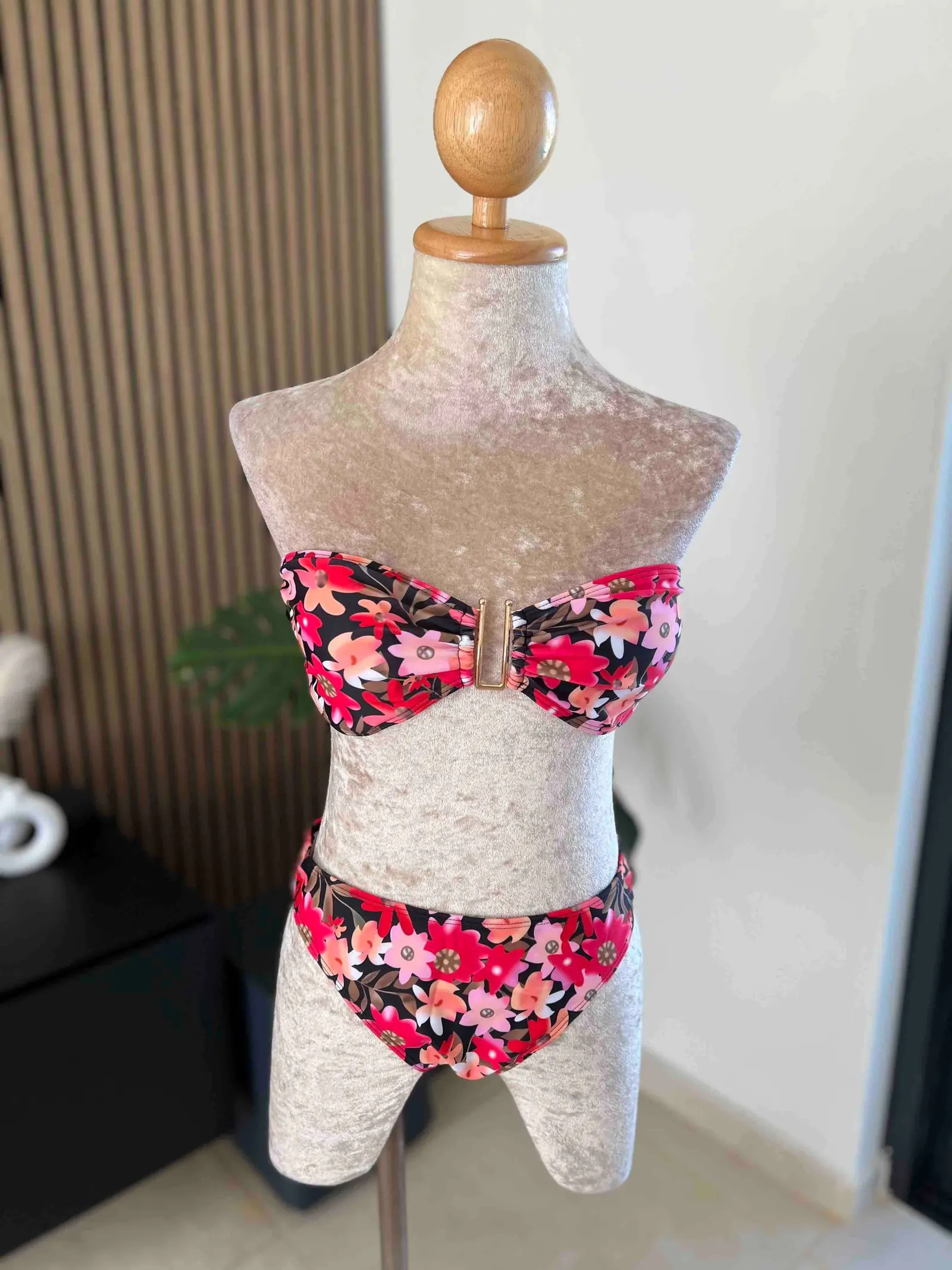 TropiBloom 3-Piece Bikini Set