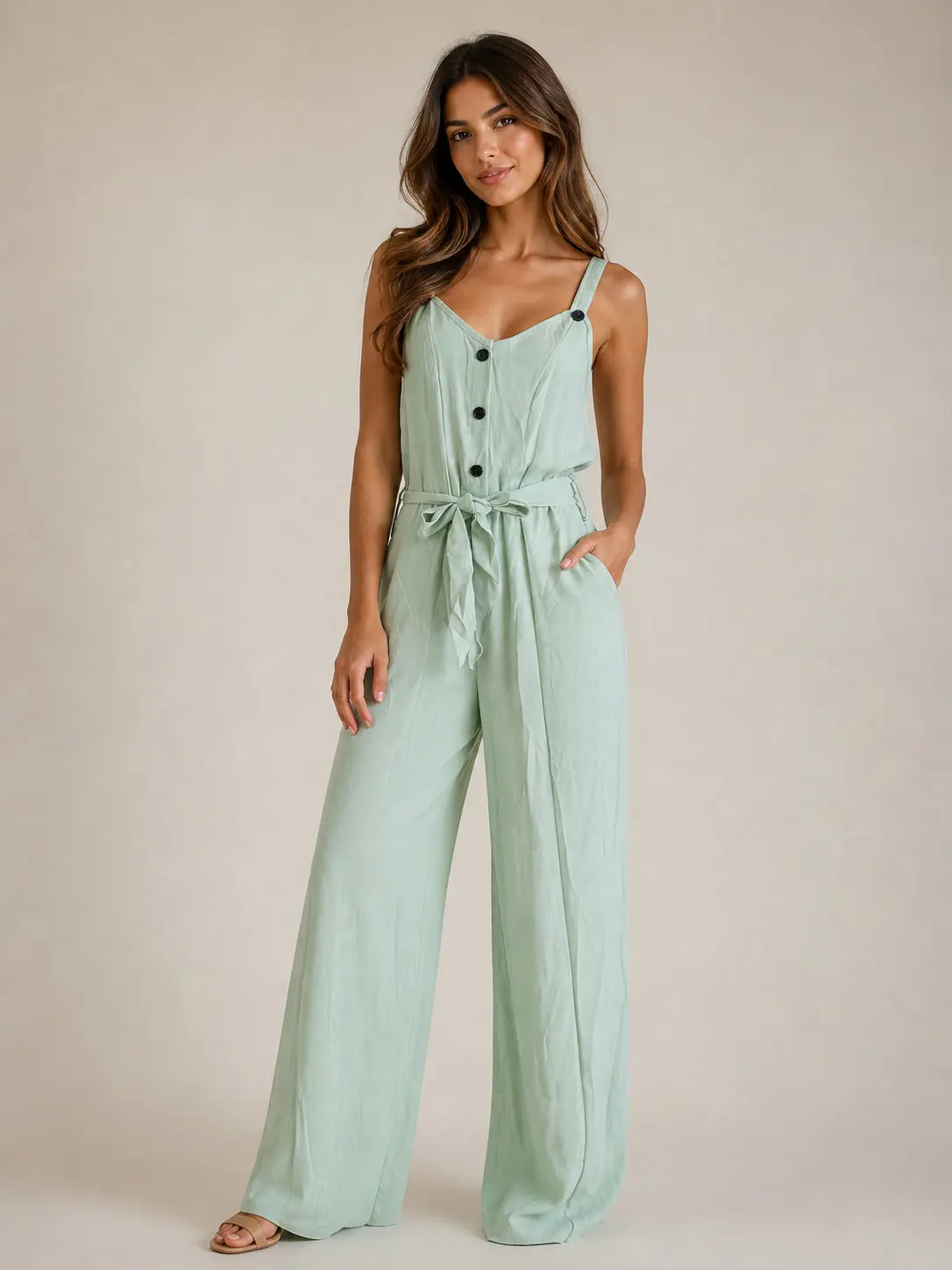 Wide Leg Jumpsuit