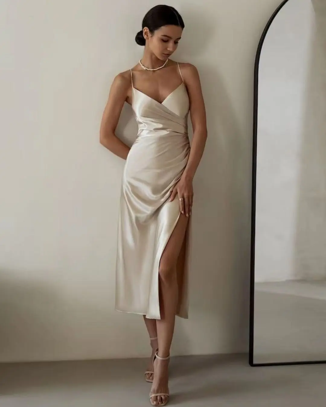 Cami Satin Dress