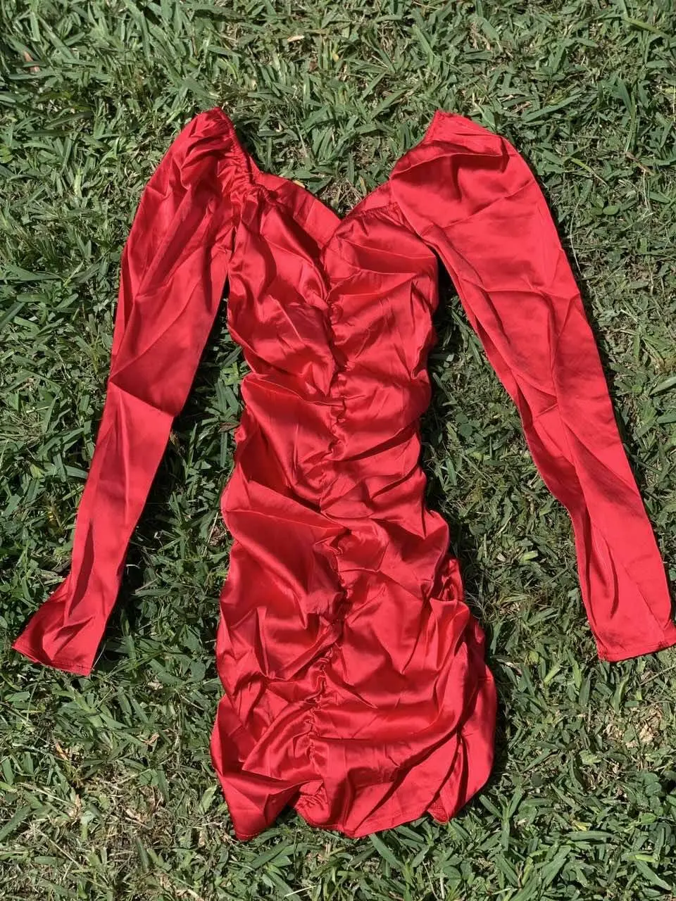 Silk Mini Dress