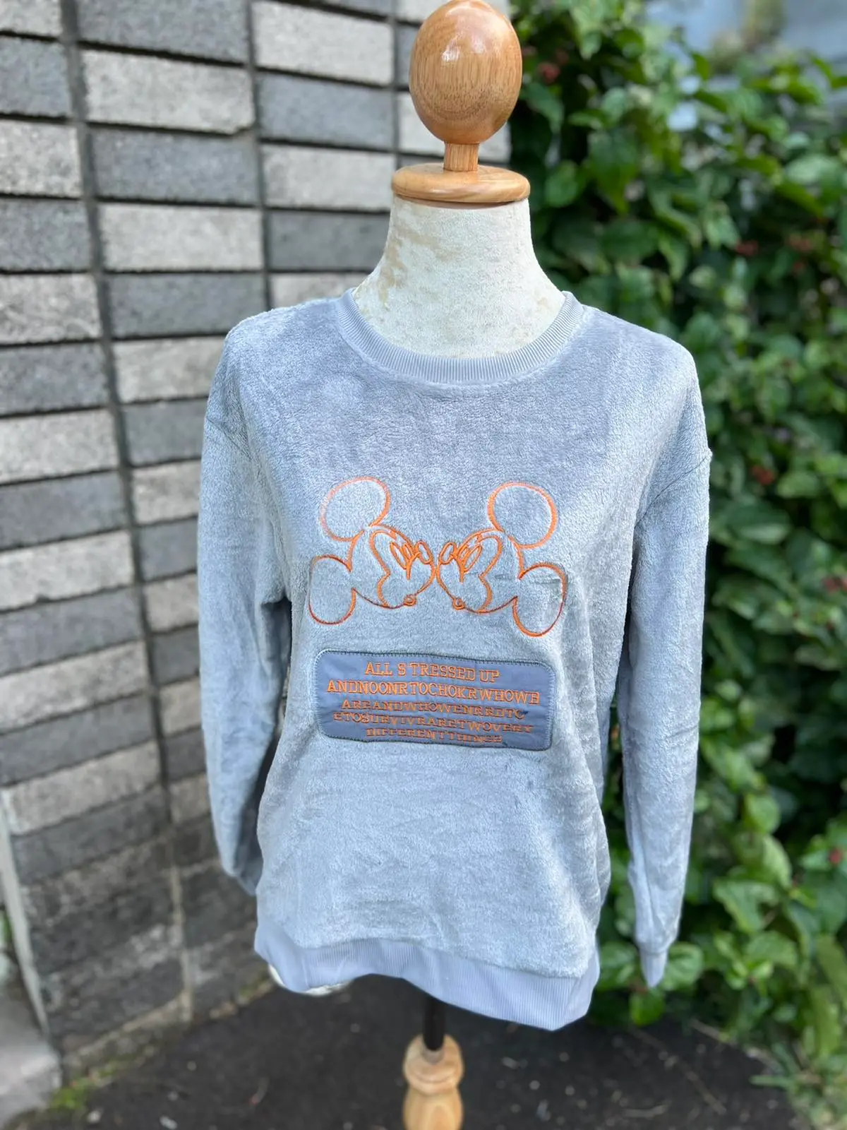 Velvet Mickey Sweater