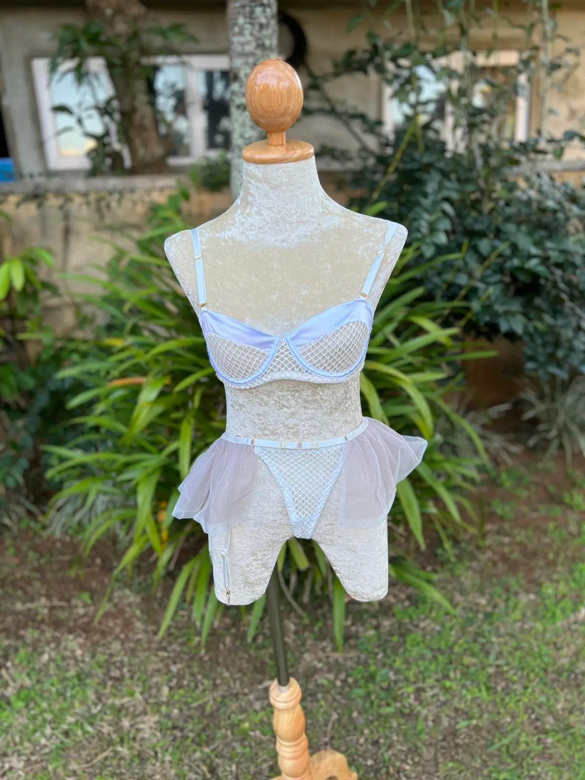 3pcs Sexy babydoll Lingerie Set Underwear