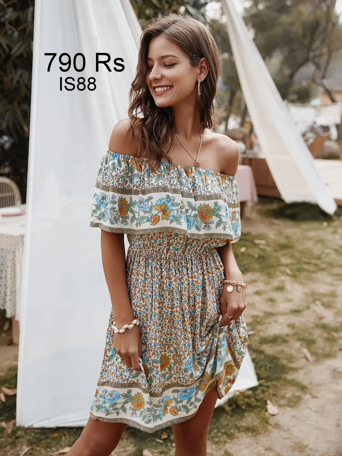 Oversized Boho Dress