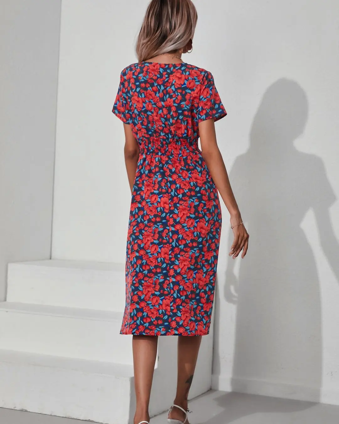 Casual Beach Midi Dress