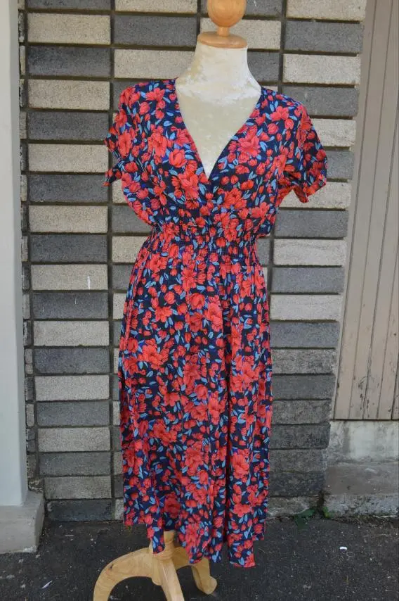 Casual Beach Midi Dress