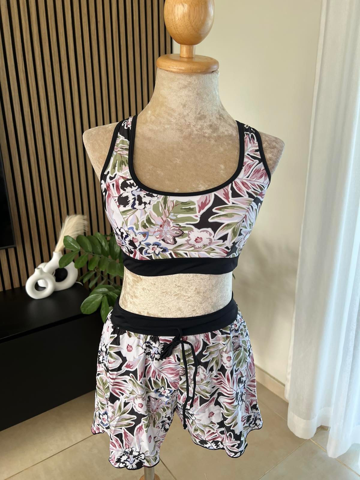Floral Sporty Bikini Set