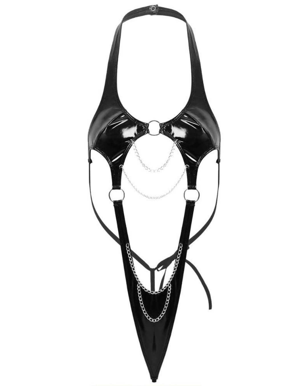 Noir Chain Detail Bodysuit